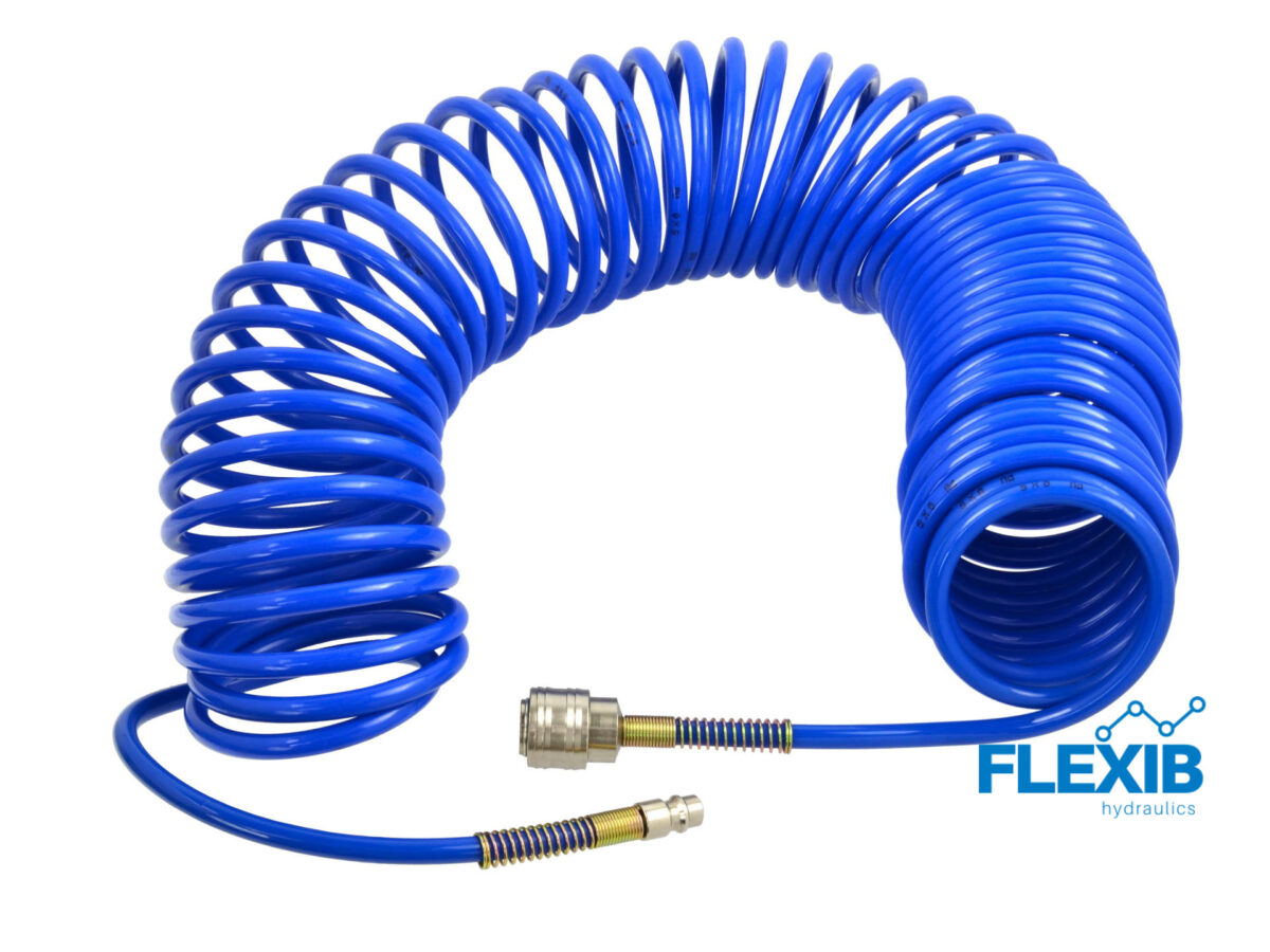 Suruõhuvoolik spiraal 15m 5x8mm Suruõhutööriistad Suruõhuvoolik spiraal 15m 5x8mm