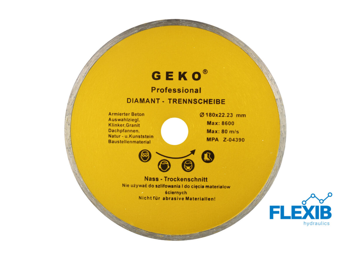 Teemantketas 180x8x22mm Geko PROFI Teemantkettad Geko PROFI