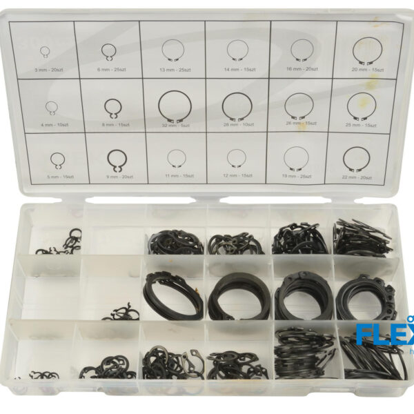 Stopperseibide komplekt- välimised 3-23mm 300tk Tarvikute komplektid Stopperseibide komplekt- välimised 3-23mm 300tk
