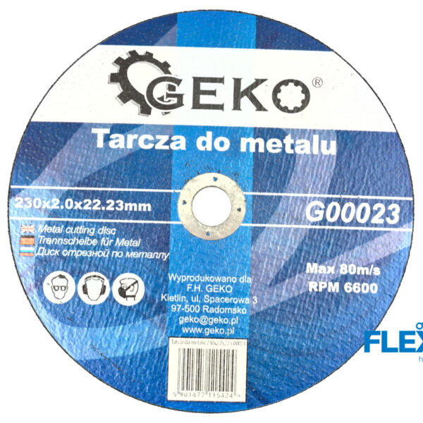 Lõikeketas 230×2.0x22.232mm Lõike- ja lamellkettad Lõikeketas 230x2.0x22.232mm