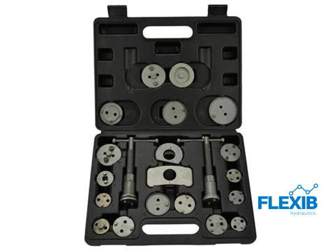 Pidurikolbide tagasi surumise komplekt 21-osaline Autoremont Pidurikolbide tagasi surumise komplekt 21-osaline