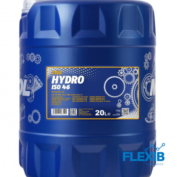 Hüdroõli Mannol 2102 HLP 46 20L Hüdroõli HLP õli