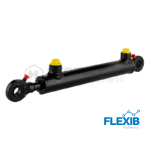 Hüdrosilinder kahepoolse toimega pikkus: 367 mm käik: 200 mm CJ2F-25/16/200 U15S Hüdrosilindrid 25/18