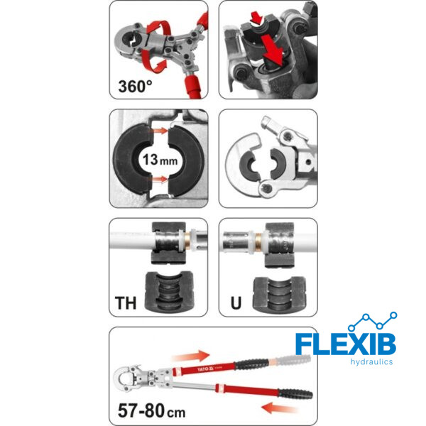 Alupex presstangid PEX/AL/PEX U-type Ehitustööriistad alupex tangid