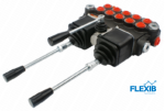 Hüdrauliline jagaja 5 sektsiooni 40L / min Joystick Joystick hüdrojagajad kuni 40l/min Hüdrojagajad