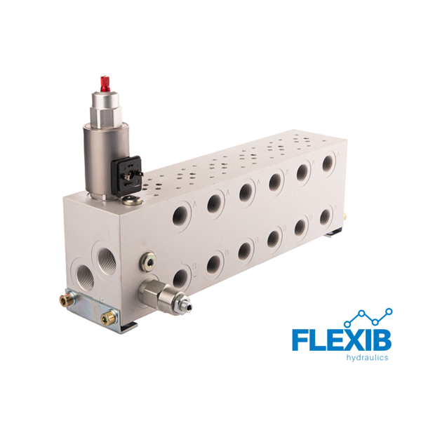 CETOP plokk 6-osalise vooluregulaatoriga CETOP 3 NG6 CETOP 3NG 6 CETOP 3NG 6