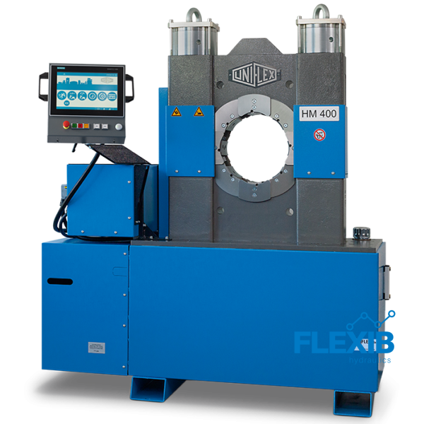 Uniflex HM 400 – Suurtootmise hüdrovooliku press IPC (375t) Hüdrovooliku pressid HM400
