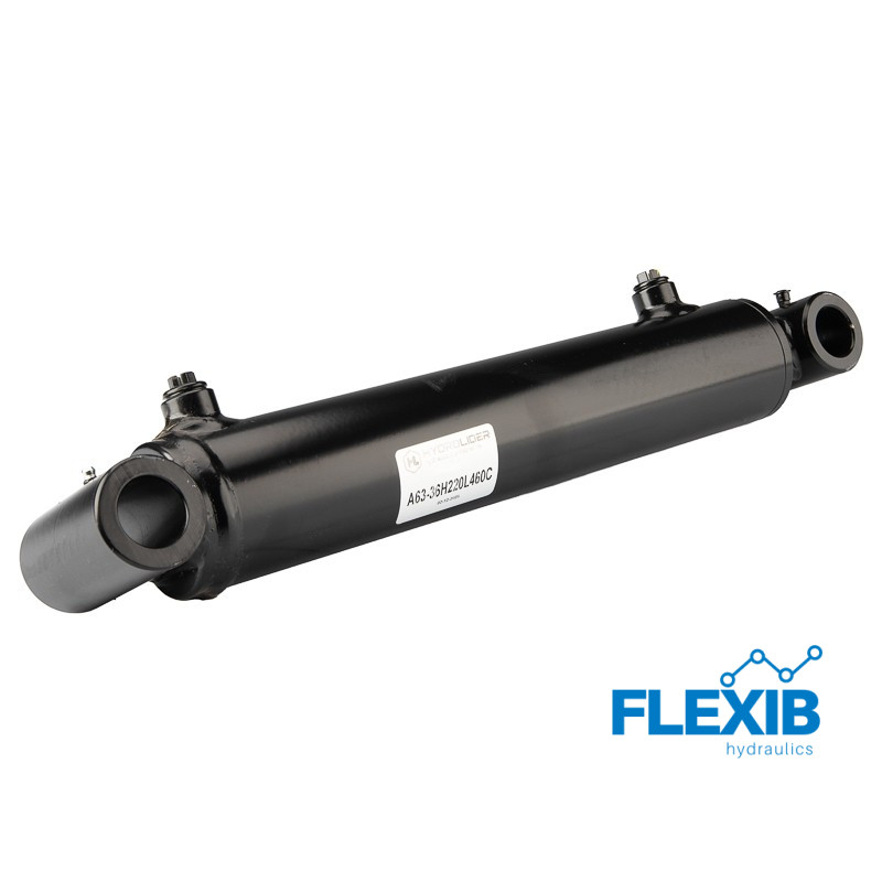 Kahepoolne hüdrosilinder pikkus: 460mm käik: 220mm CJ2F U30 Hüdrosilindrid Kahepoolne hüdrosilinder pikkus: 460mm käik: 220mm CJ2F U30 Hüdrosilindrid