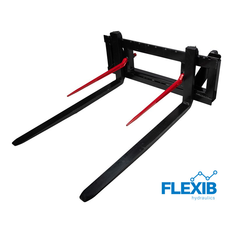 EURO kaubaaluse kahvlid esilaadurile + sepistatud piigid 880mm Frontaallaaduri lisaseadmed EURO kaubaaluse kahvlid esilaadurile + sepistatud piigid 880mm Frontaallaaduri lisaseadmed
